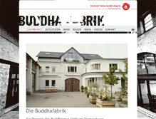 Tablet Screenshot of buddha-fabrik.de